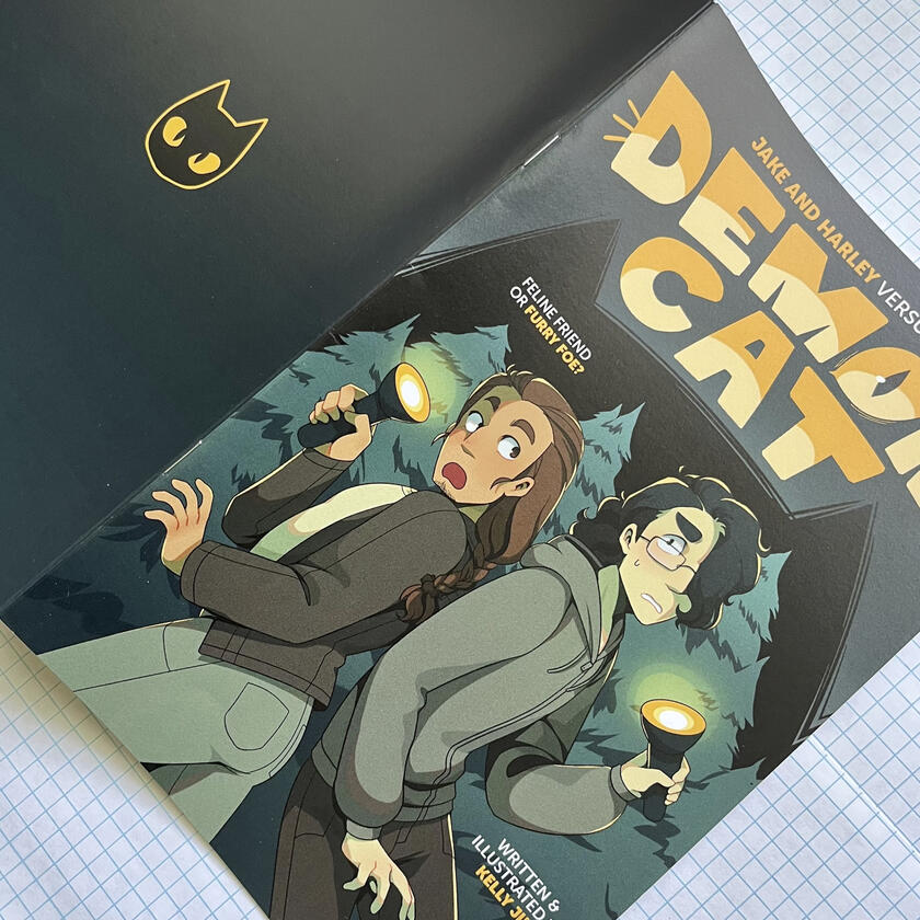 Jake and Harley vs the Demon Cat